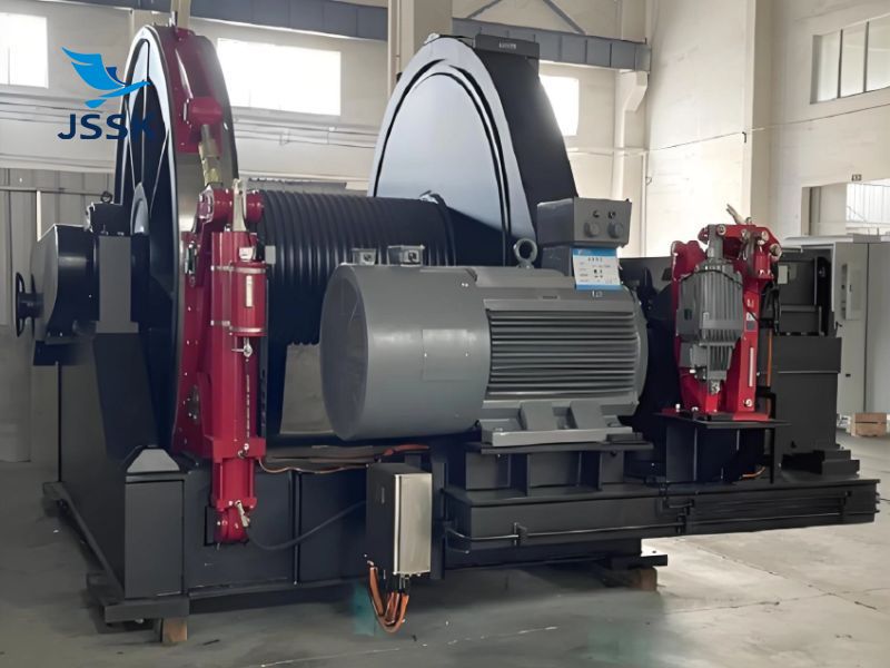 750KN電動(dòng)變頻定位絞車