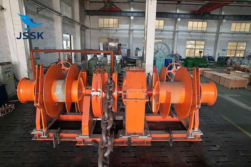 &phi;84mm液壓組合錨機（雙卷筒）